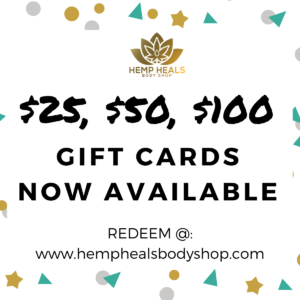 CBD e-Gift Cards Now Available!